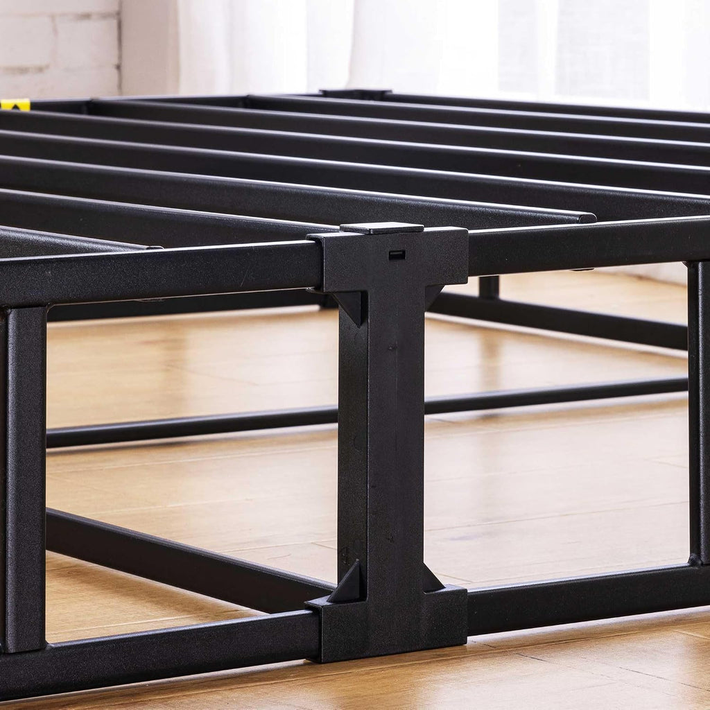 Best Price Mattress Twin Box Spring, 9' High Profile with Heavy Duty Steel Slat Mattress Foundation Fits Standard Bed Frame, Twin Size