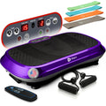 Lifepro Waver Vibration Plate Exercise Machine – High-Intensity Vibration Plate for Lymphatic Drainage – Full-Body Workout Vibrating Platform with Loop Bands – Fitness Equipment for Strength & Toning
