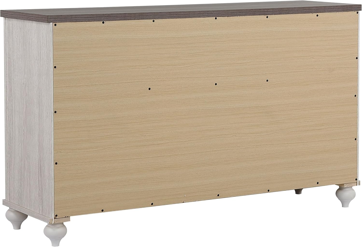 Coaster Home Furnishings Stillwood Farmhouse 4-Piece Bedroom Set California King Size Sleigh Bed Frame 55-inch Headboard Vintage Linen 223281KW-S4