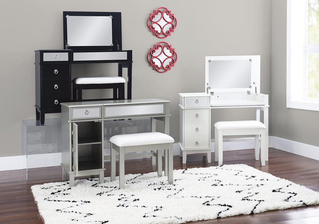Linon Vanity Set, White