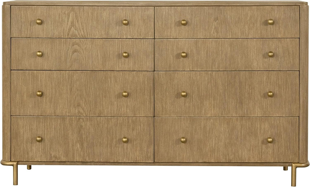Sand Wash/Natural Cane 4-piece Eastern King Bedroom Set