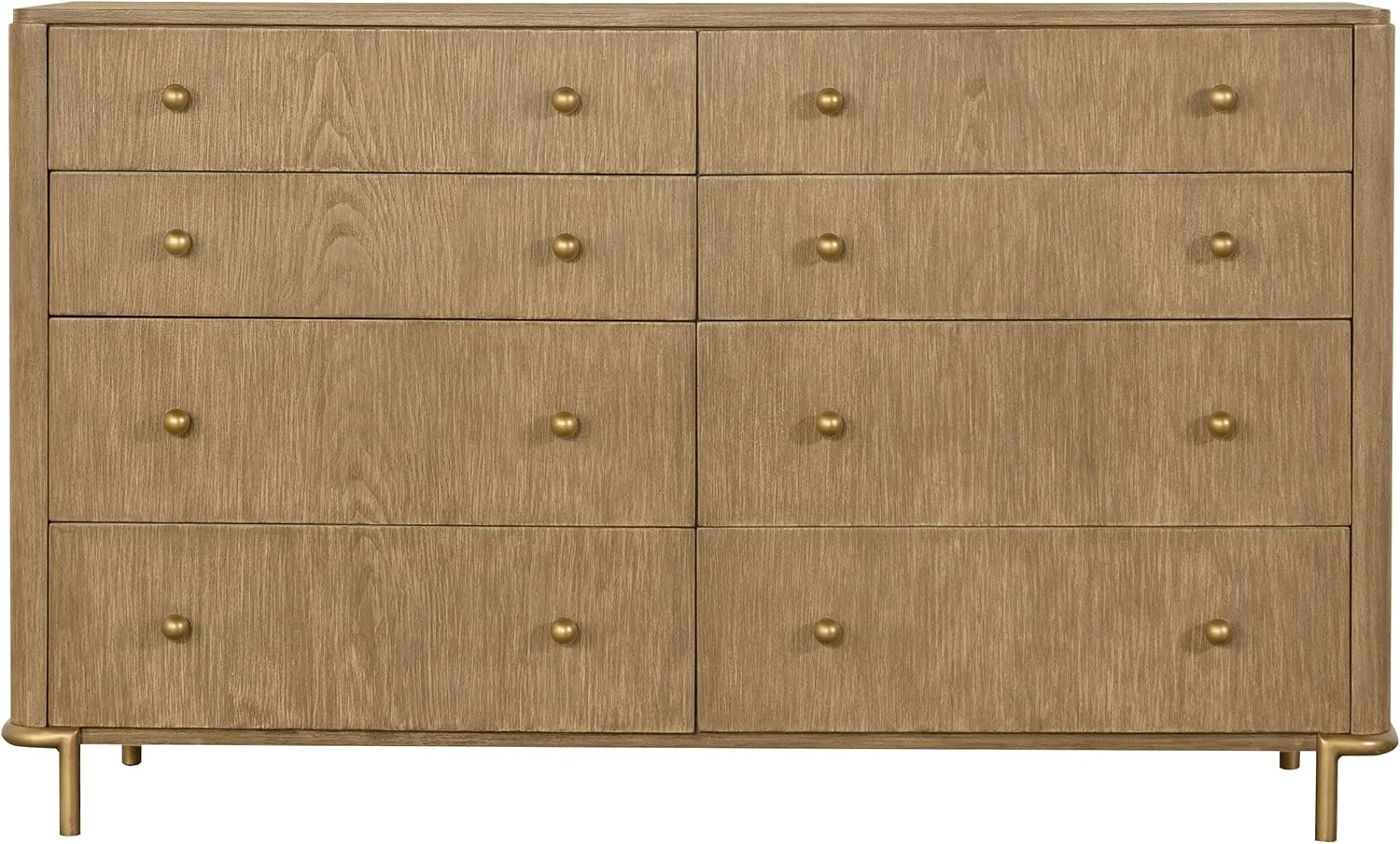 Sand Wash/Natural Cane 4-piece Eastern King Bedroom Set