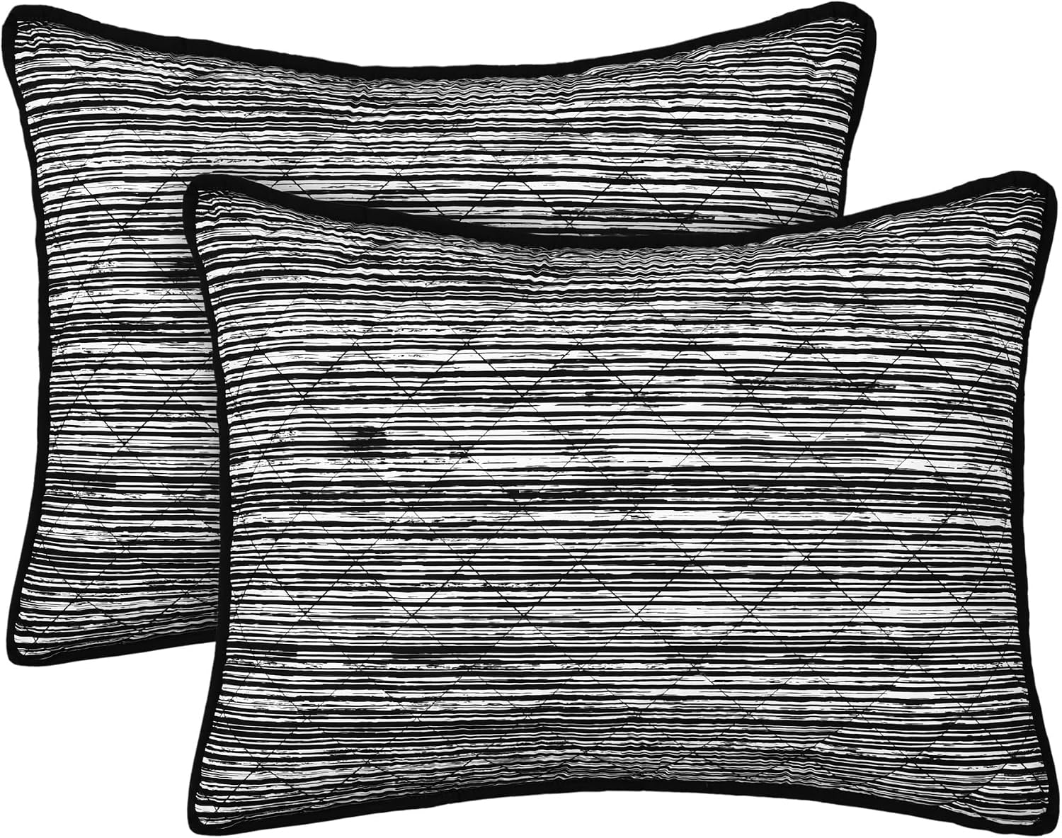 Royal Court Dalton - Black Twin/Twin XL 2PC. Quilt Set