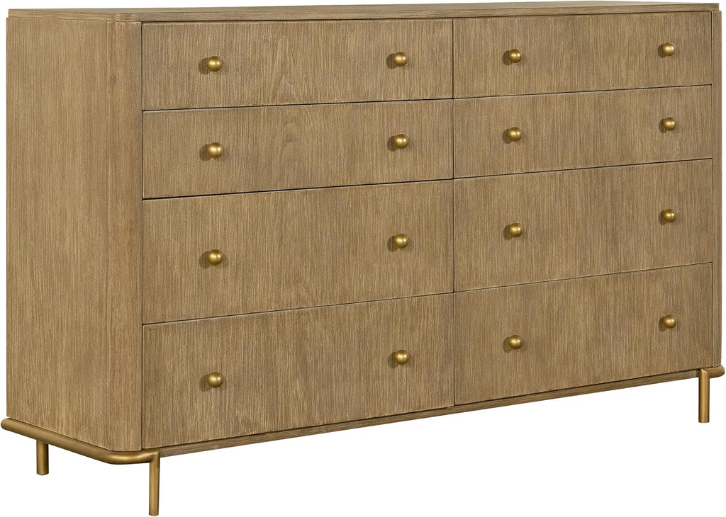 Sand Wash/Natural Cane 4-piece Eastern King Bedroom Set