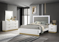 GOWE Sophia White 4-Piece Eastern King Bedroom Set