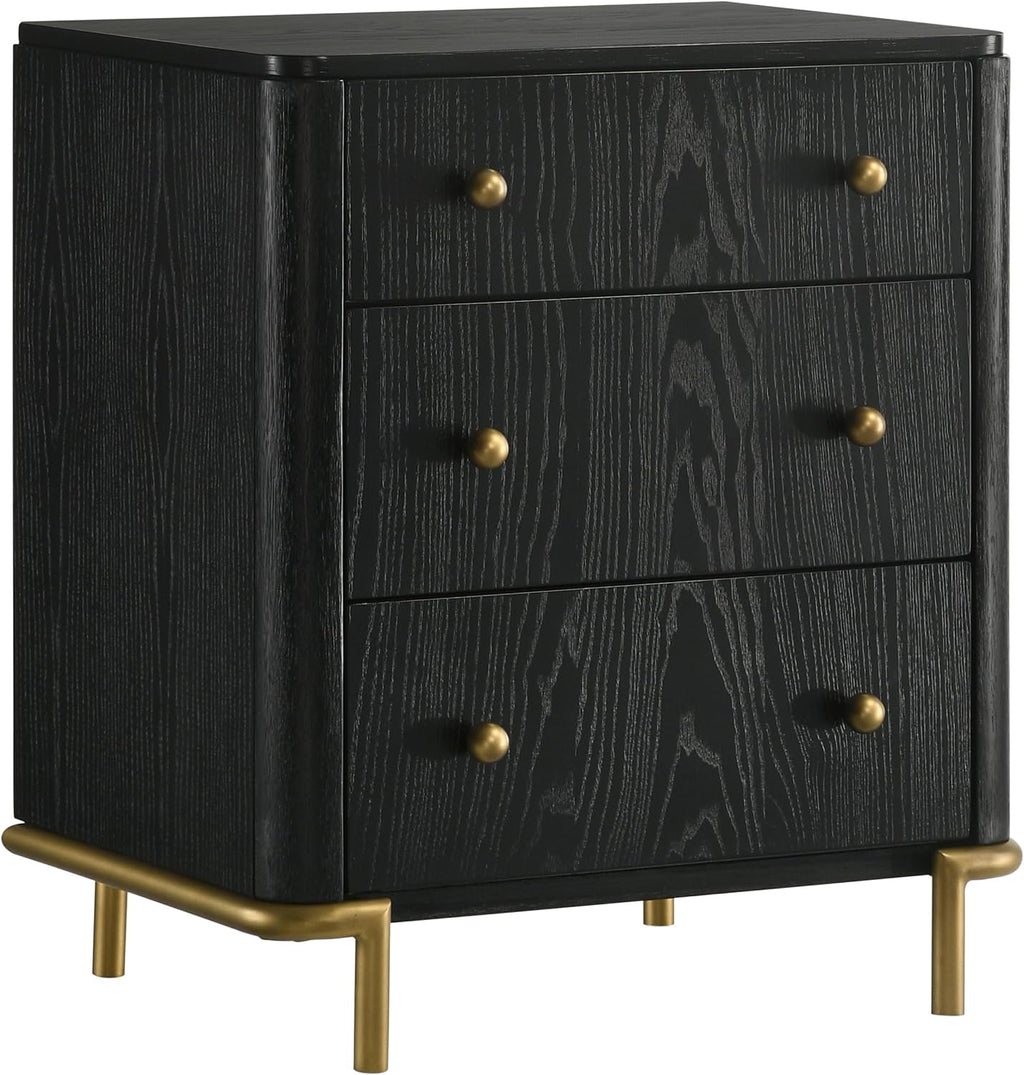 Coaster Home Furnishings Arini 4-Piece Eastern King Bedroom Set Cream and Black 224331KECRM-S4
