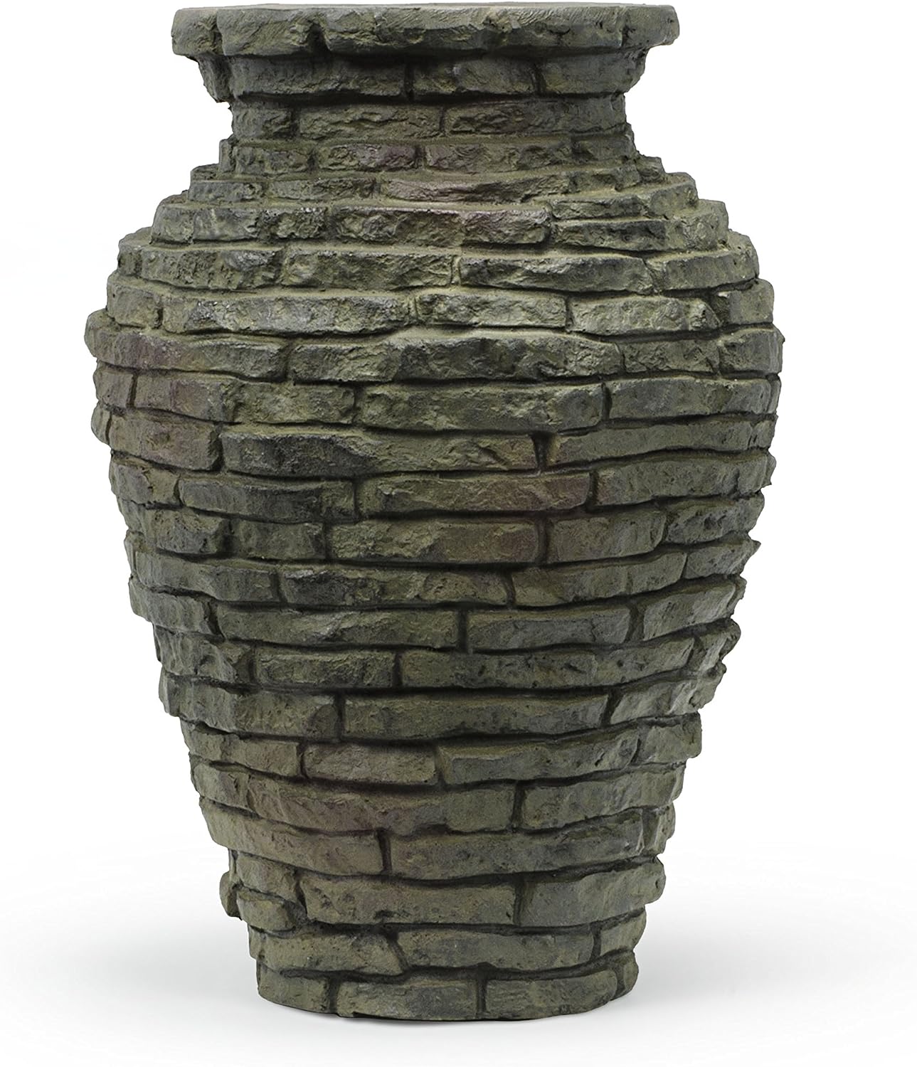Aquascape Stacked Slate Urn Fountain, 24 inch H (61 cm), 78359
