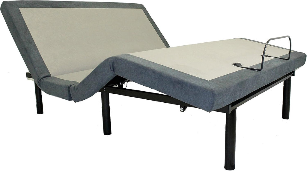 iDealBed Custom Comfort Adjustable Bed Base, Wireless, Massage, USB Charge Ports, Nightlight, Zero Gravity, Memory Pre Sets, King