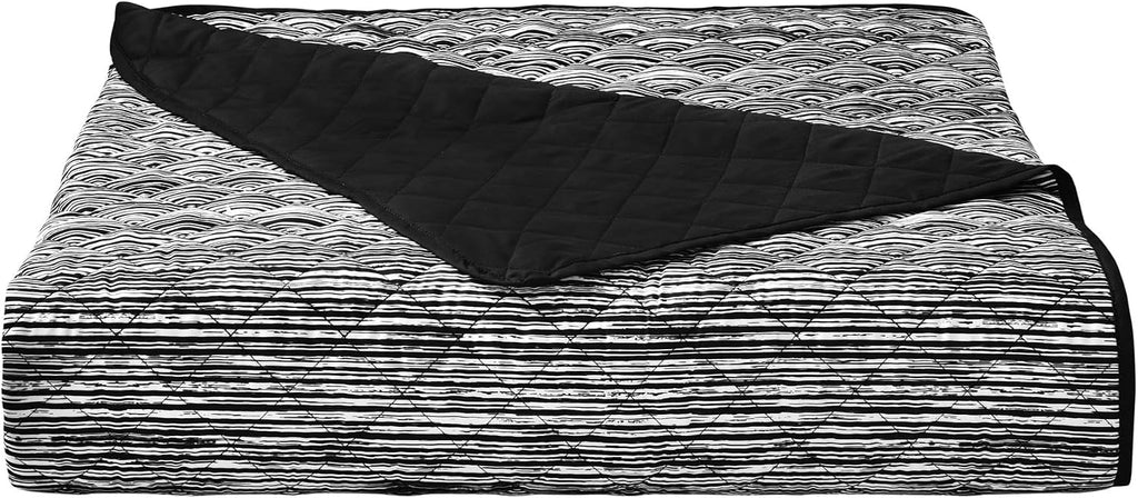Royal Court Dalton - Black Twin/Twin XL 2PC. Quilt Set