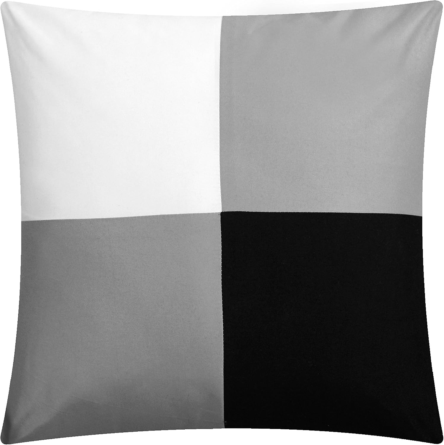 Chic Home Clayton 10 Piece Comforter Set Pintuck Pieced Block Embroidery Bed in a Bag with Sheet Set, King Black White