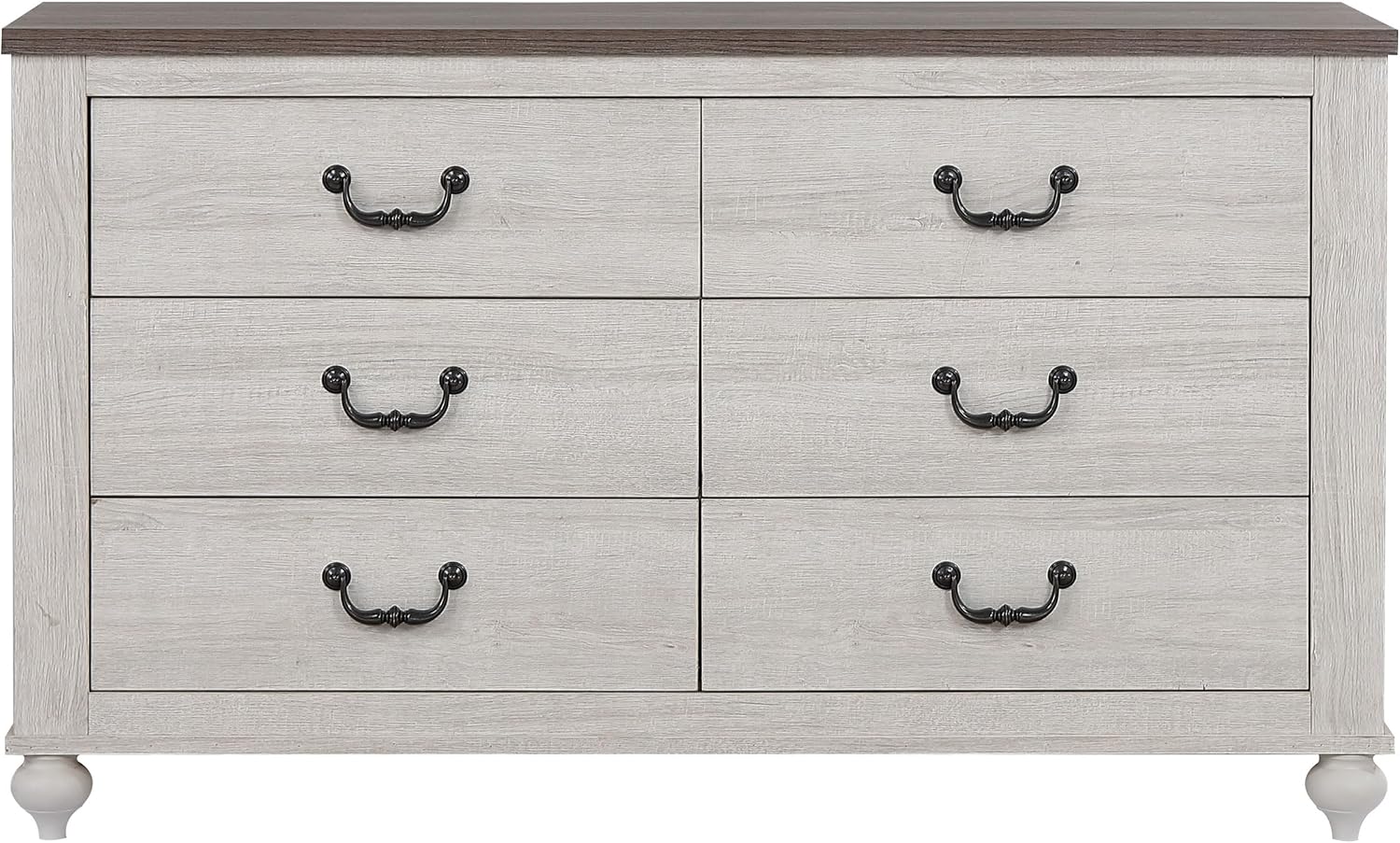 Coaster Home Furnishings Stillwood Farmhouse 4-Piece Bedroom Set California King Size Sleigh Bed Frame 55-inch Headboard Vintage Linen 223281KW-S4