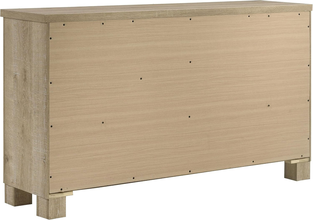 Coaster Home Furnishings Oakglen 4-Piece California King Bedroom Set Weathered Oak 225101KW-S4