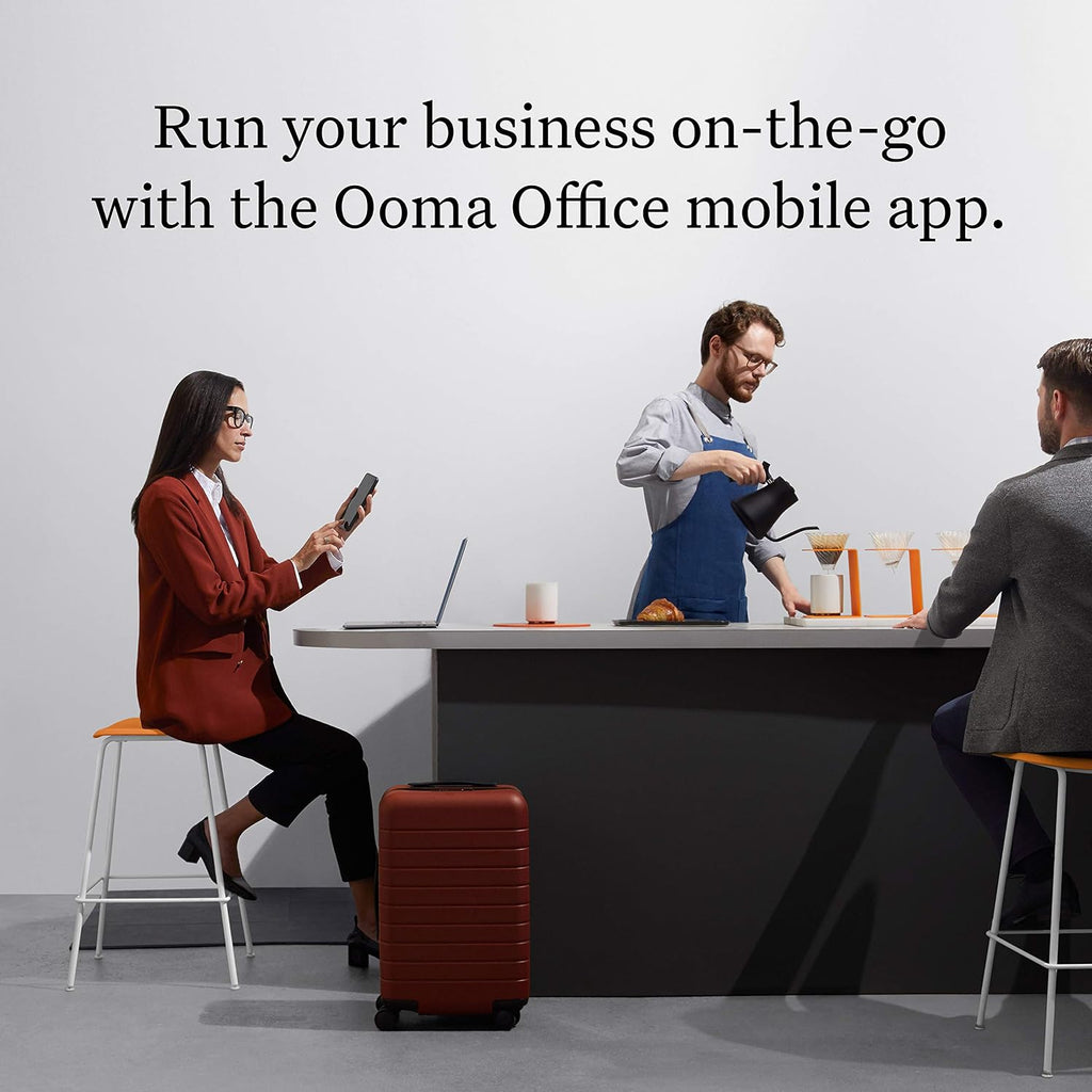 Ooma Office Yealink T34W Wi-Fi IP Business Phone. Works only with Ooma Cloud-Based VoIP Phone Service with Virtual Receptionist, Desktop & Mobile app, Videoconferencing, Subscription Required