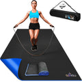 Sensu Large Exercise Mat – Extra Thick Non-Slip Workout Mat for Home Gym, Durable Shoe-Friendly Fitness Mat for Strength Training, Stretching, Cardio, and Balance Workouts (Multiple Sizes)