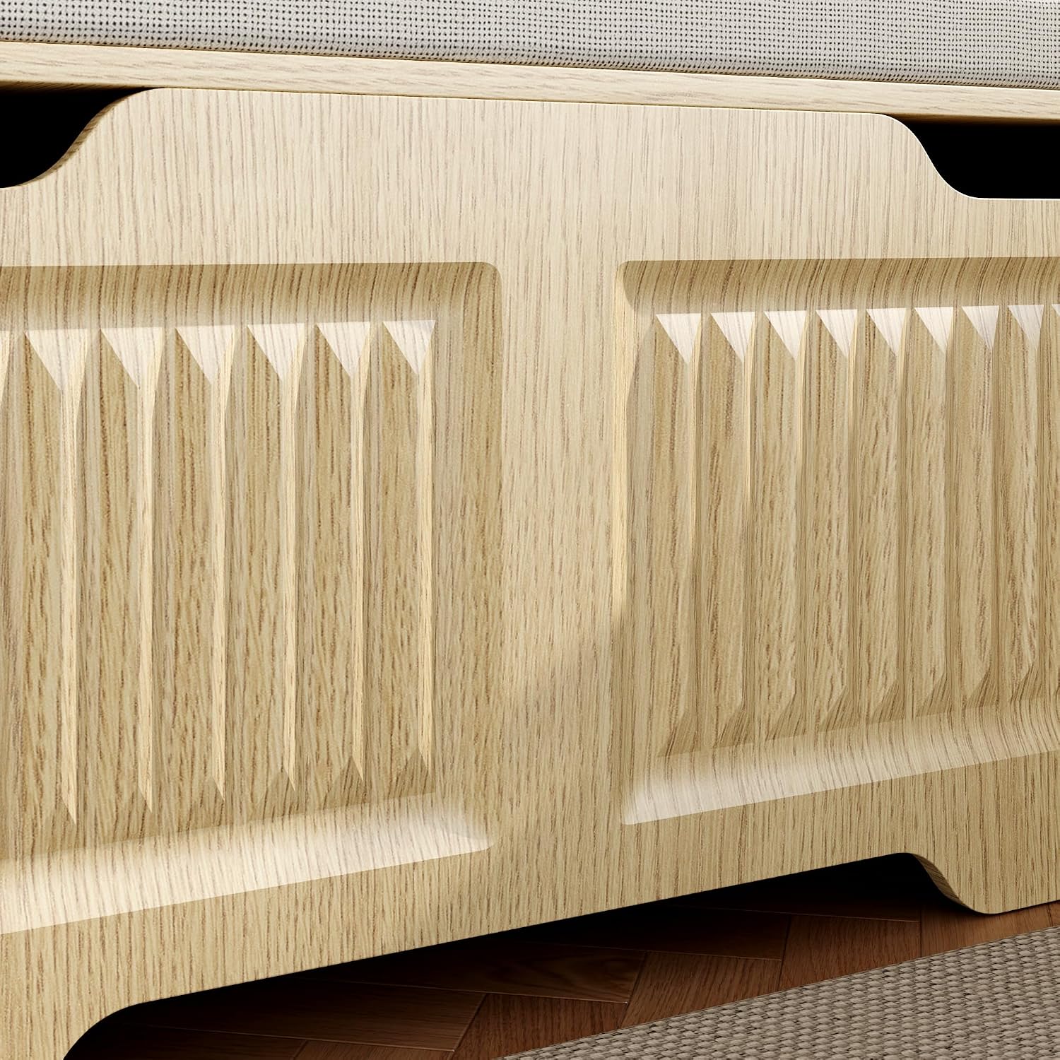 L-Shaped Storage Bench, Corner Bench with Storage,Kitchen Breakfast Nook Bench, with Large Hidden Storage Space,Suitable for Dining Nook,Kitchen Corner and Entryway(Wood color-02)