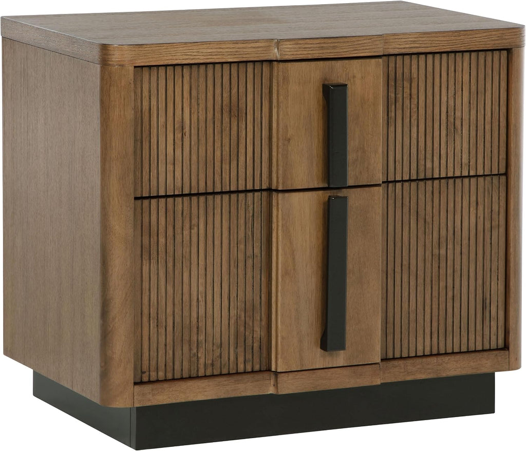 Coaster Home Furnishings Terrace Transitional 4-Piece Bedroom Set California King Size Storage Panel Bed Frame 58-inch Headboard Ash Brown 224900KW-S4