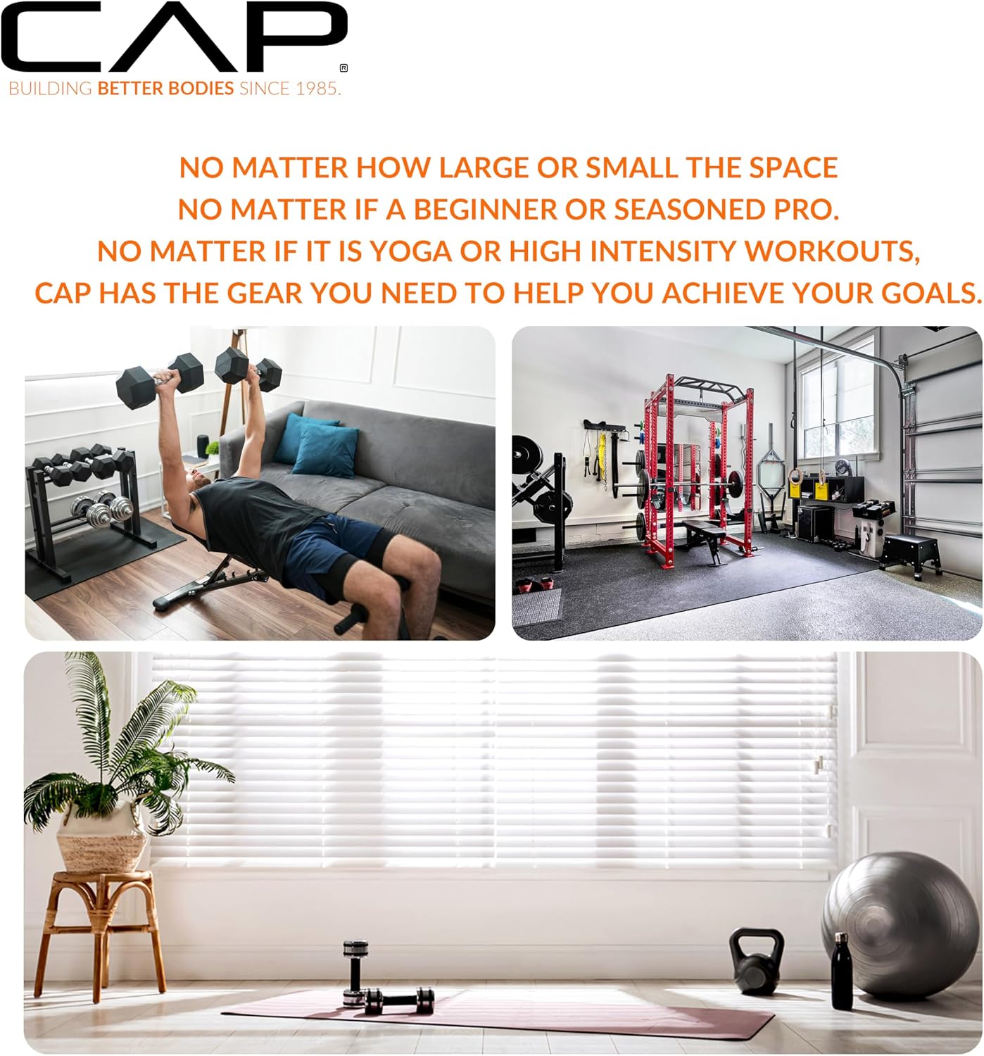 Cap Barbell Adjustable Dumbbell Weight Set | Multiple Options