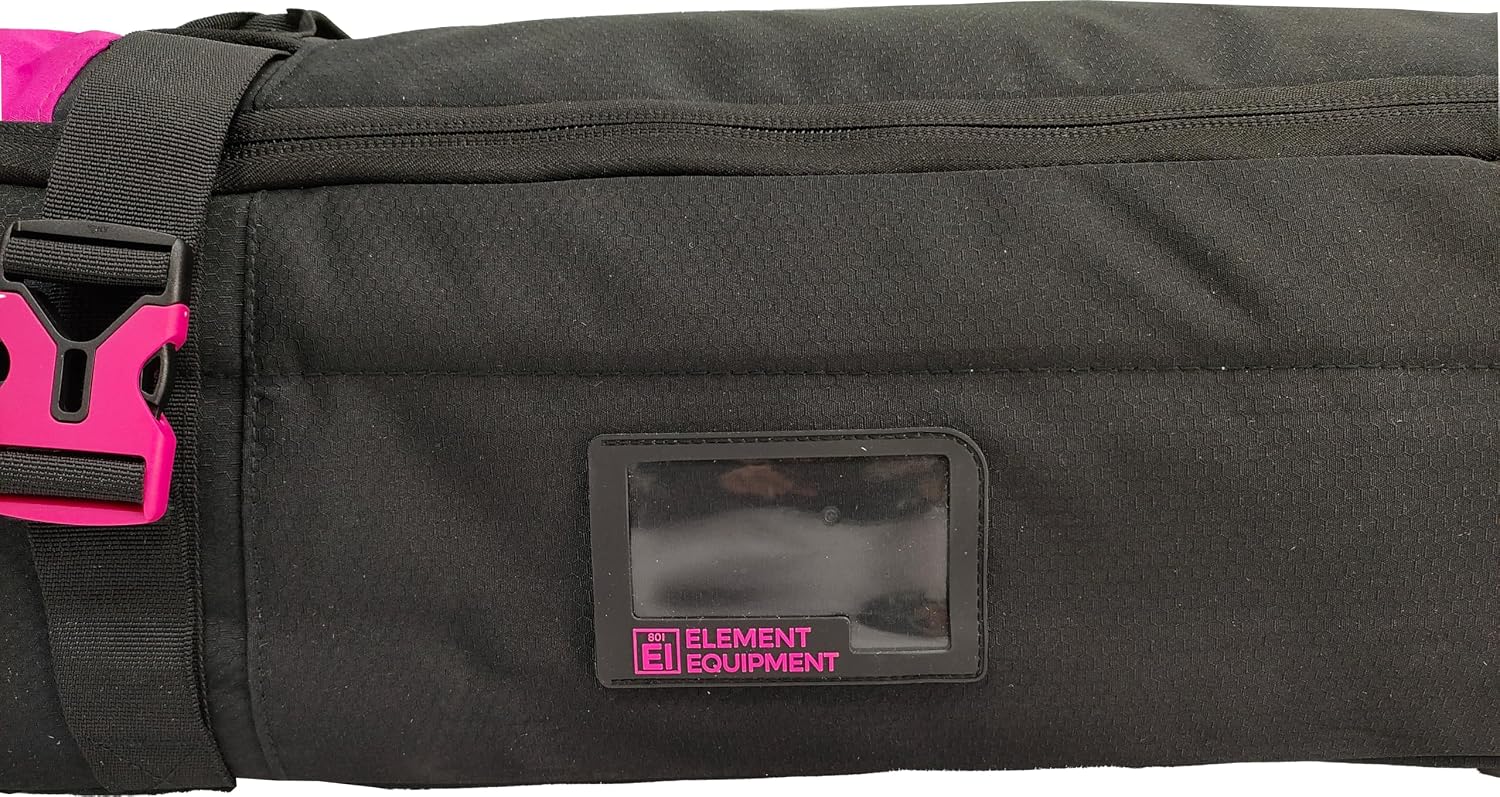 Element Equipment Wheeled Padded Ski Bag Ultimate Double - Premium High End Double Roller Travel Bag