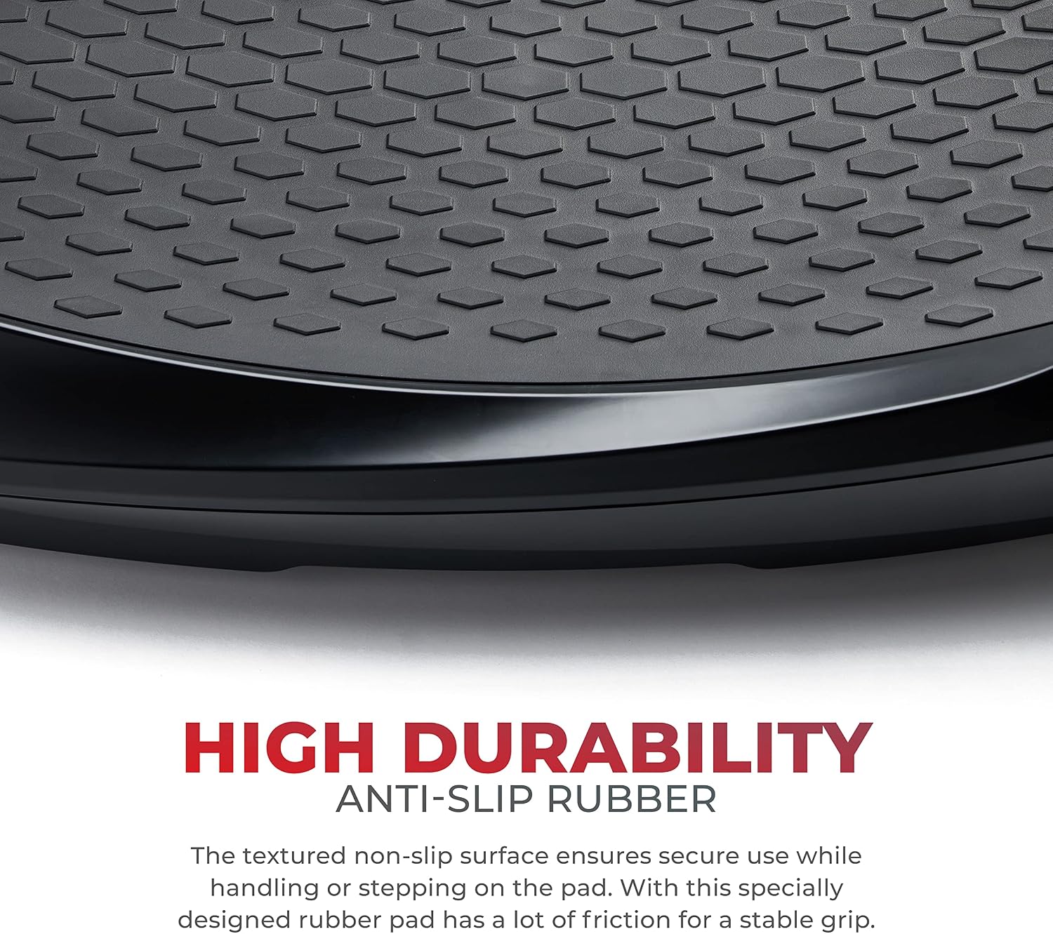 Sunny Health & Fitness Fitboard Vibration Platform Exercise Machine with Multiple Speed Settings and Vibration Modes for Multipurpose Workouts