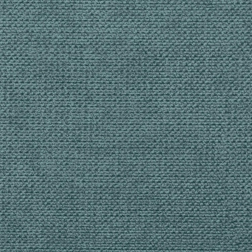 SIMPLIHOME Scott Ottoman Bench - 46 inch Wide Upholstered Linen Fabric Rectangle Ottoman in Smoky Teal, Contemporary Bench for Bedroom, Entryway or Living Room with Raised Sides and Cushioned Seat