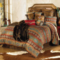 BLACK FOREST DECOR Canyon Shadows King Bed Set - Woven Chenille, Southwestern Comforter Set, Includes Comforter, Shams, and Neckroll
