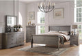 ACME Furniture Louis Philippe Full Bed, Antique Gray