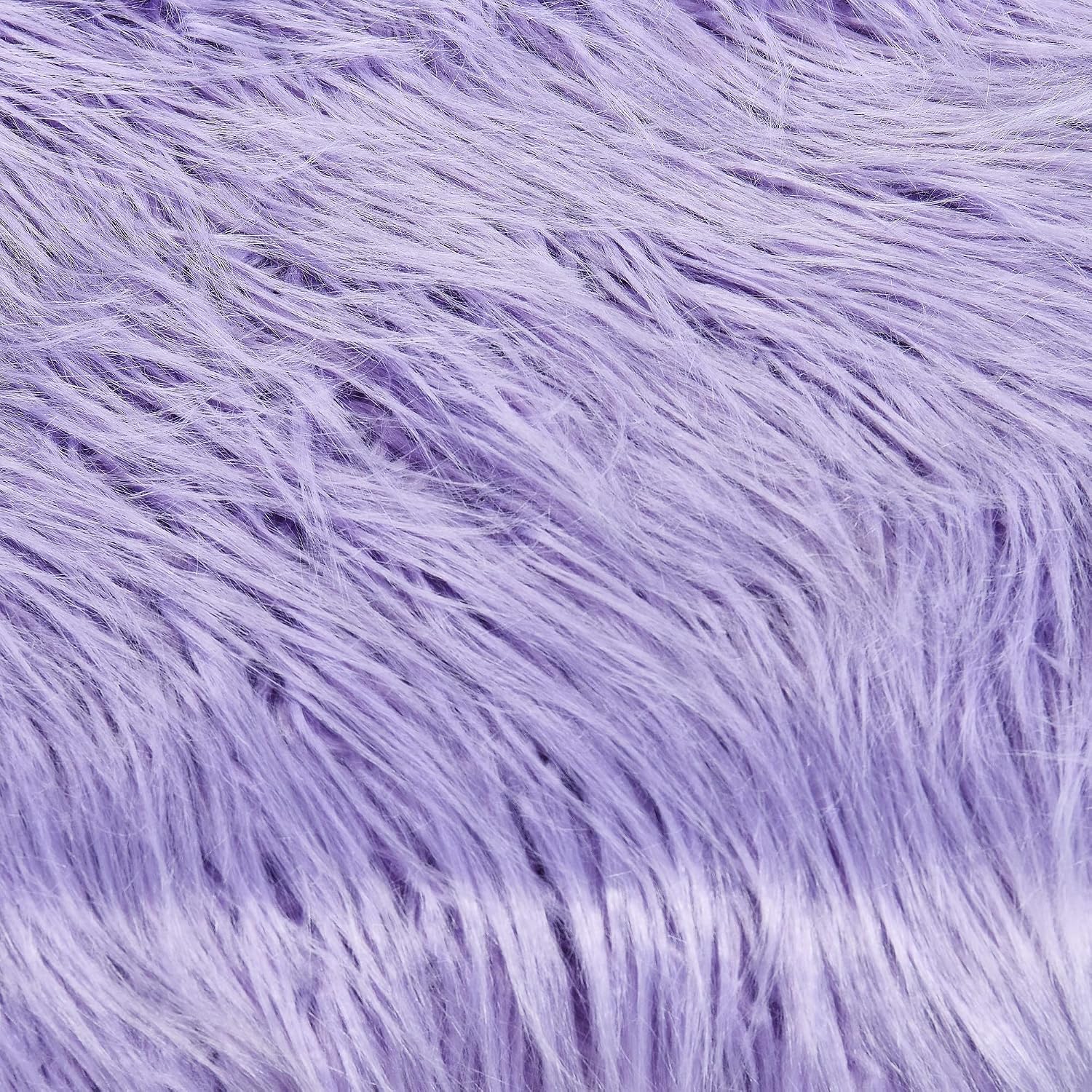 Purple Soft Plush Faux Fur Ottoman Entryway Bench Furry Footrest Stool 46'x16'x17' Sturdy Accent Long Bench for Bedroom End of Bed Vanity Closet Fuzzy Coffee Table for Living Room Gold Legs